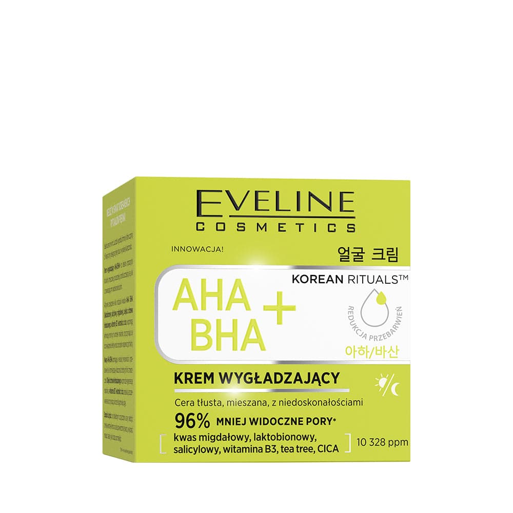 Eveline Korean Rituals Aha Bha Kremem Wygładzający Na Dzień I Na Noc