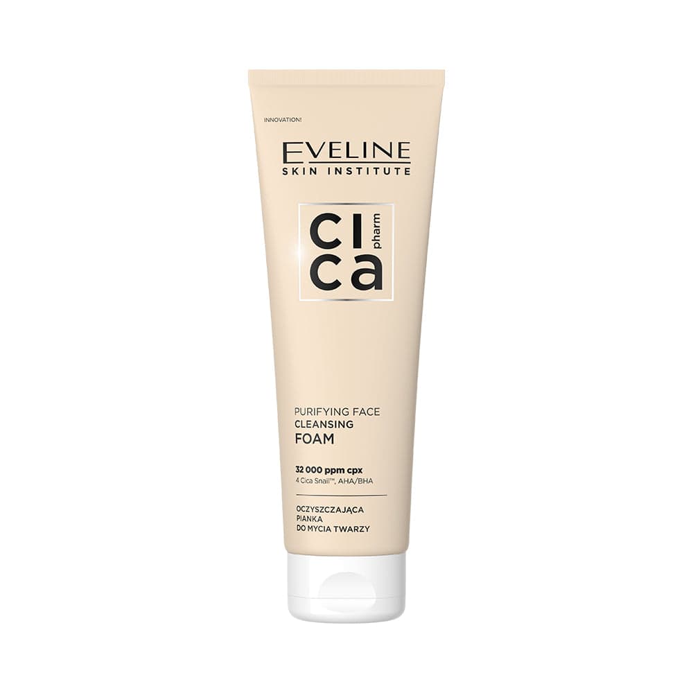 Eveline Skin Institute / Cica pharm Oczyszczająca pianka do mycia twarzy