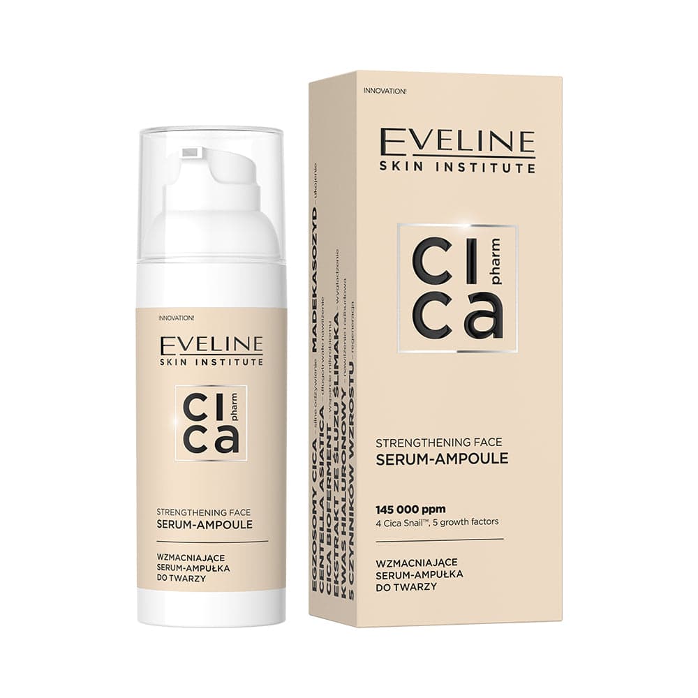Eveline Skin Institute / Cica pharm Wzmacniające serum-ampułka do twarzy