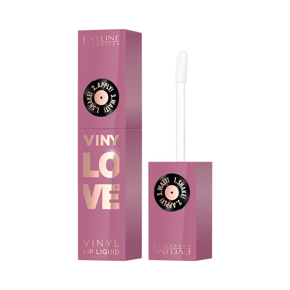 Eveline VinyLove 03 Bestie pomadka płynna z efektem winylowym