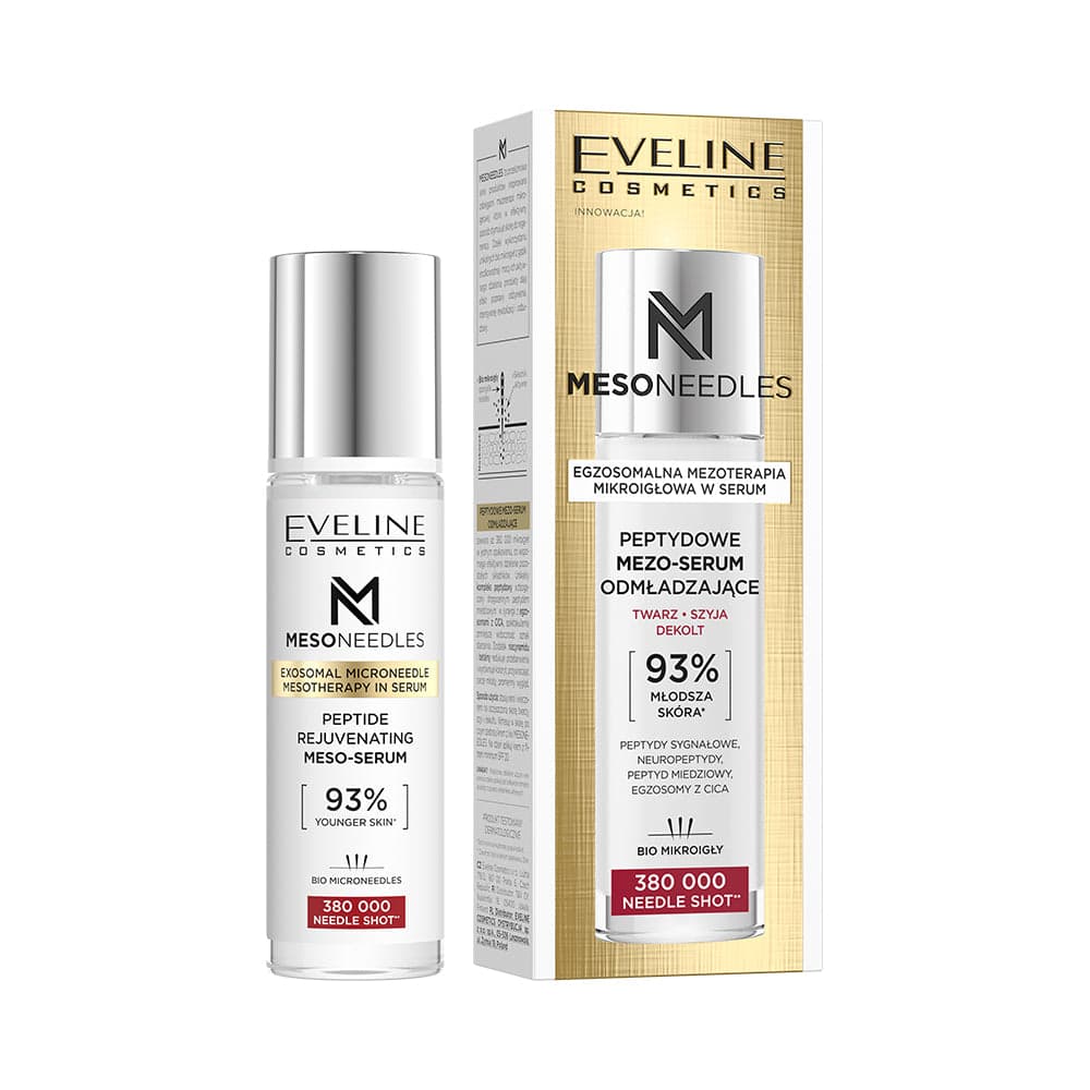 MesoNeedles Peptydowe mezo-serum odmładzające do twarzy