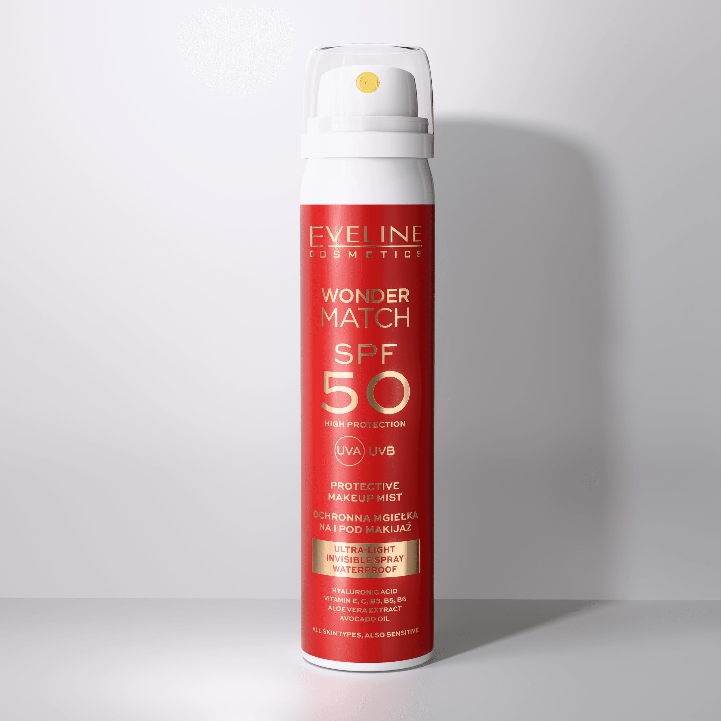 Wonder Match Ultralekka mgiełka ochronna SPF 50 na i pod makijaż