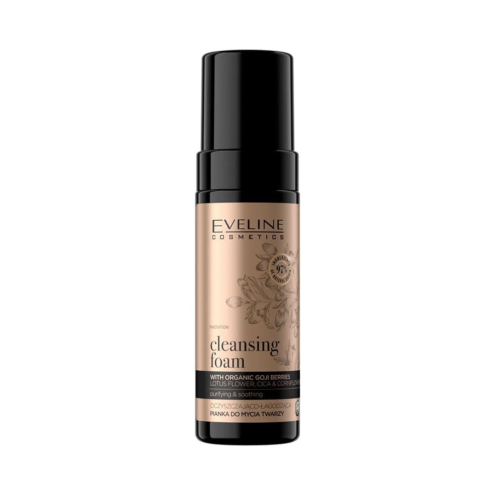Organic Gold Oczyszczająco-nawilżająca pianka do mycia twarzy