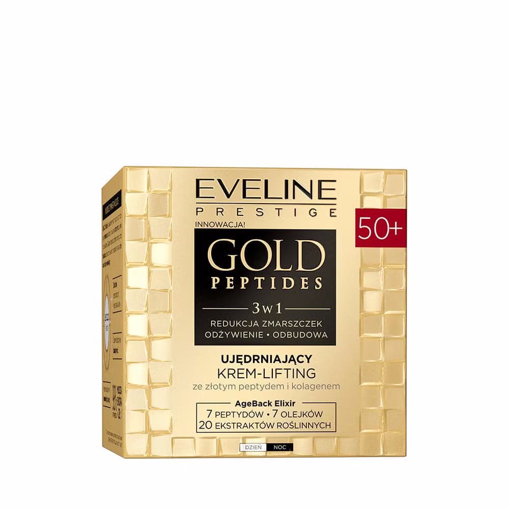 Eveline Gold Peptides ujędrniający krem-lifting 50+d/n pl/ang