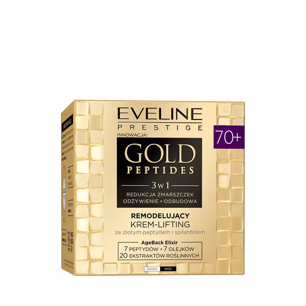Eveline Gold Peptides remodelujący krem-lifting 70+d/n pl/ang