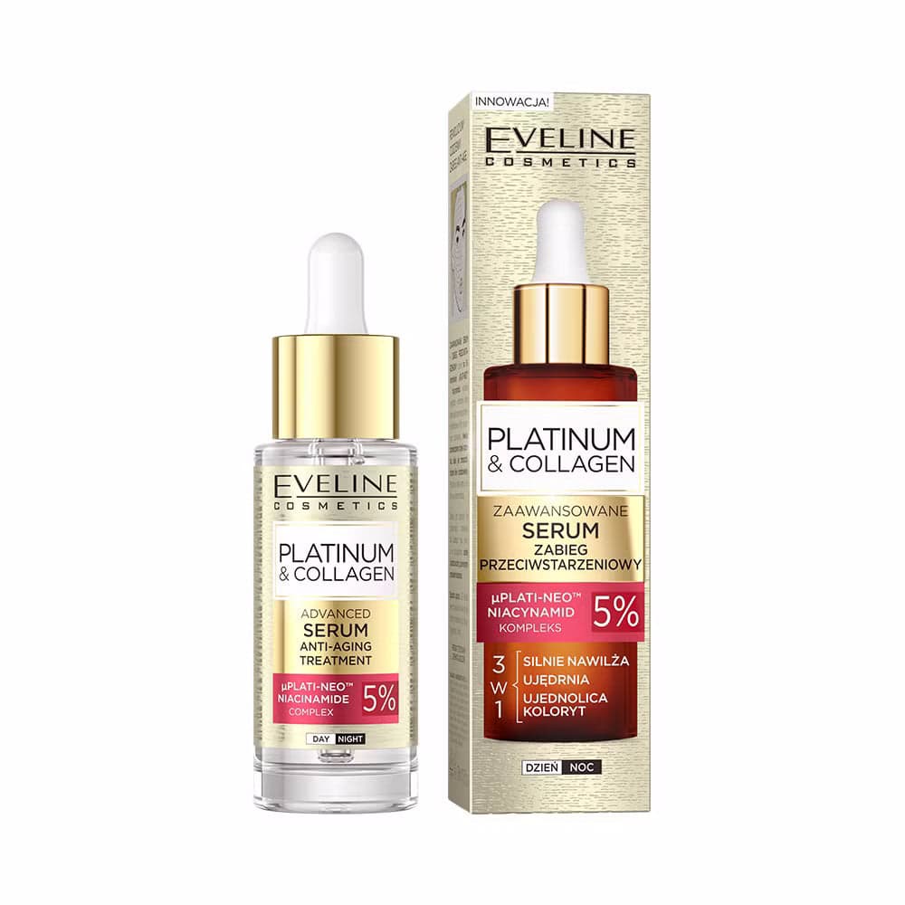 Platinum & Collagen Zaawansowane serum zabieg przeciwstarzeniowy