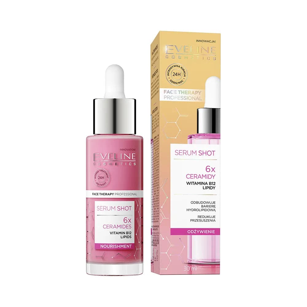 Eveline serum do twarzy shot kuracja odżywcza 6x Ceramidy