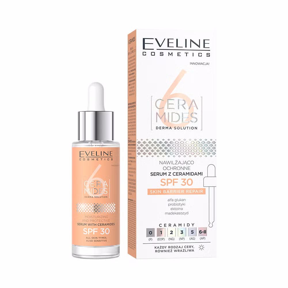 6 Ceramides Nawilżająco-ochronne serum z ceramidami i SPF 30