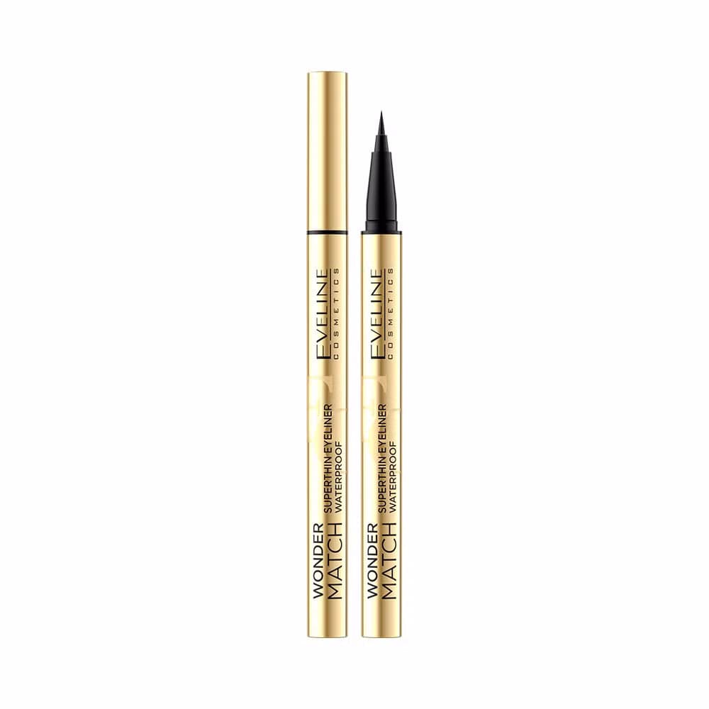 Eveline eyeliner w pisaku Wonder Match SUPERTHIN BLACK /UA