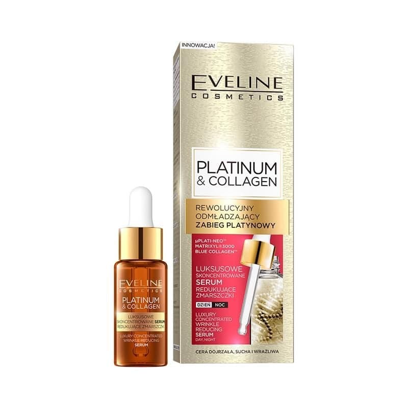 Platinum & Collagen Serum redukujące zmarszczki