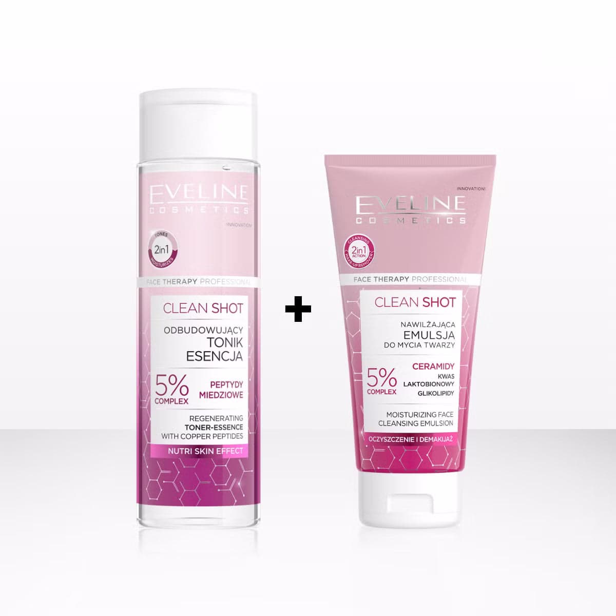 Face Therapy Professional Zestaw Pielęgnacyjny Duet: emulsja i tonik