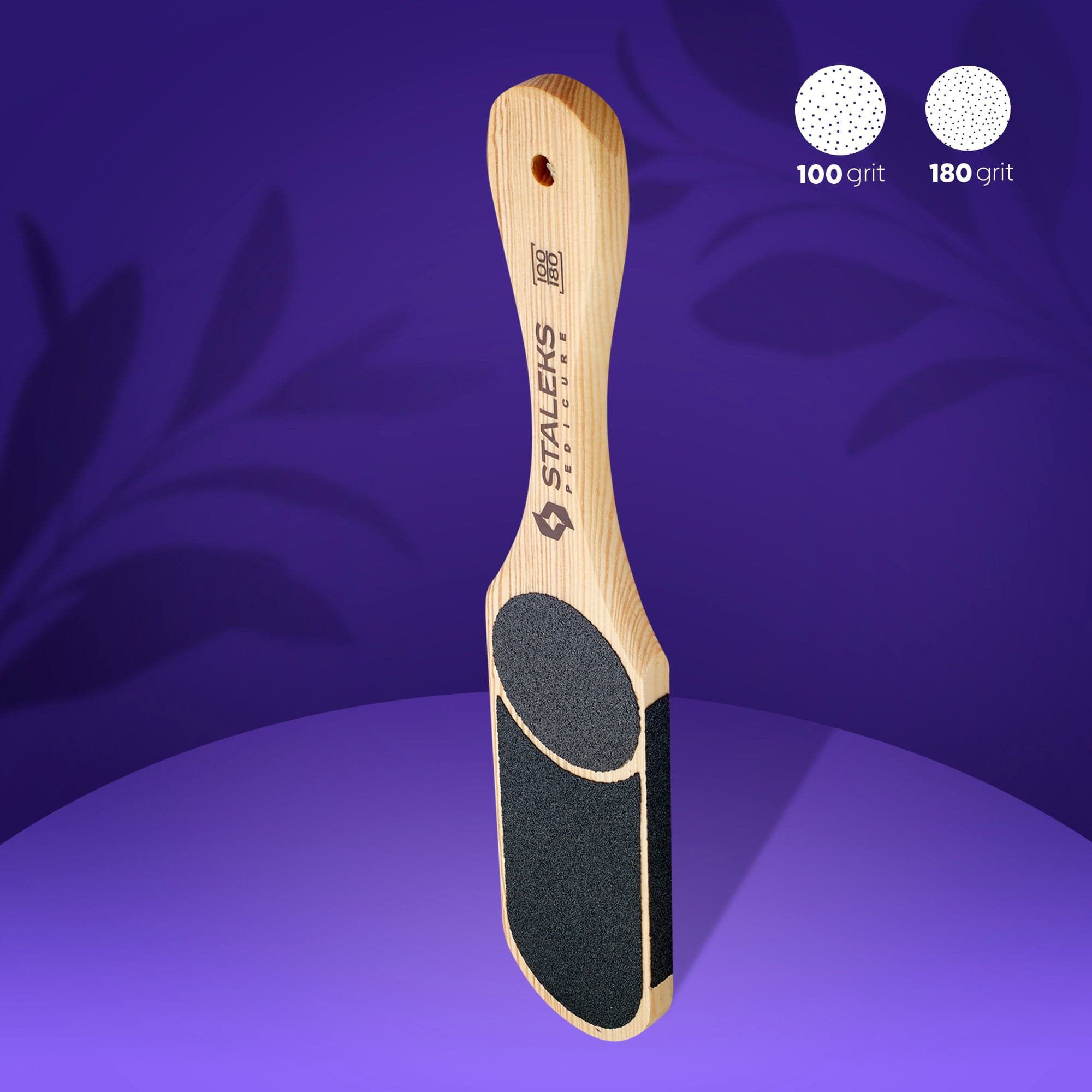 Tarka STALEKS do stóp drewniana BEAUTY & CARE 10 TYPE 1 100/180 grit