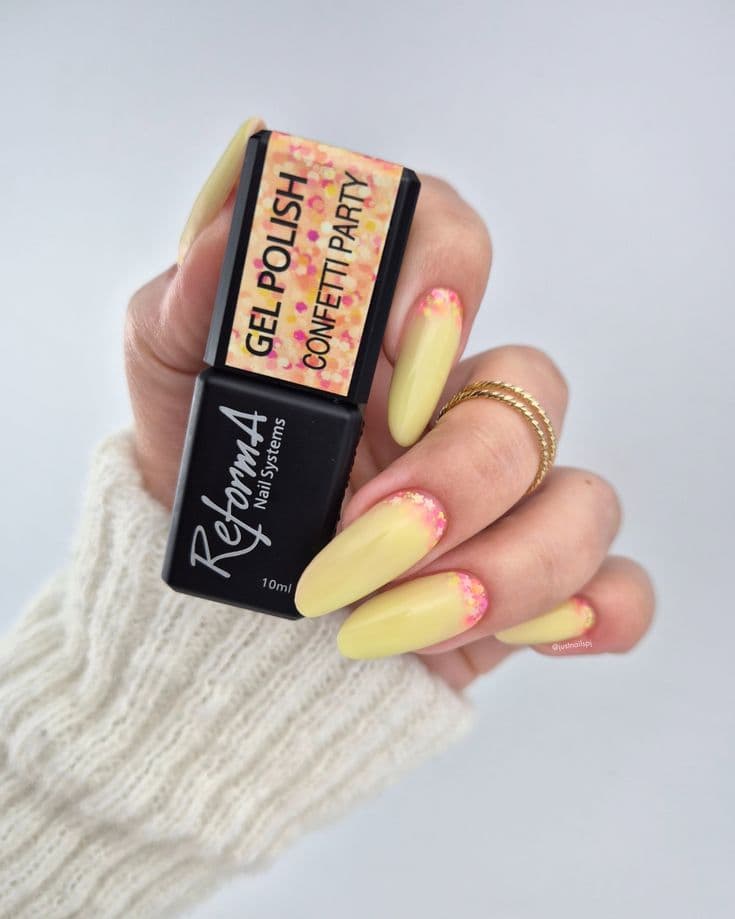 Żelowe paznokcie w kropki Princess Nails