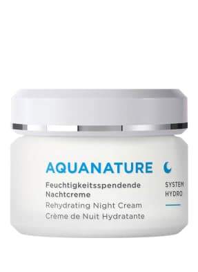 AQUANATURE nawilżający krem na noc