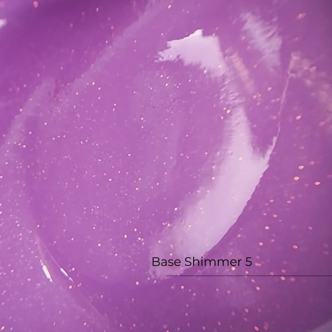 Base Shimmer nr 5 — baza hybrydowa z połyskiem
