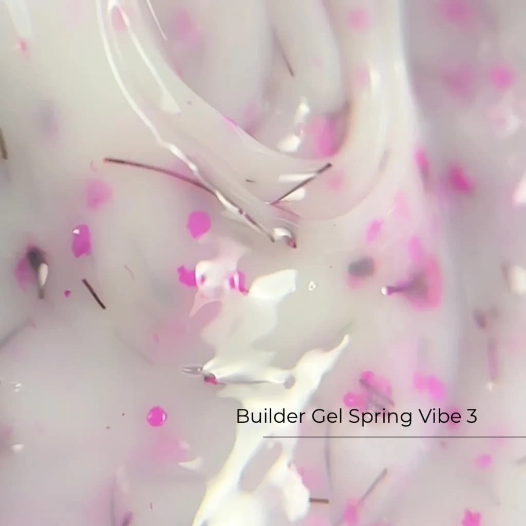 Builder Gel Spring Vibe nr 3 — żel budujący z kwiatami