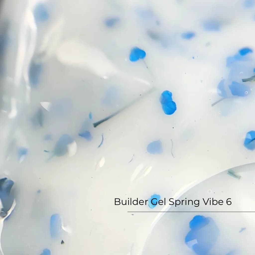 Builder Gel Spring Vibe nr 6 — żel budujący z kwiatami