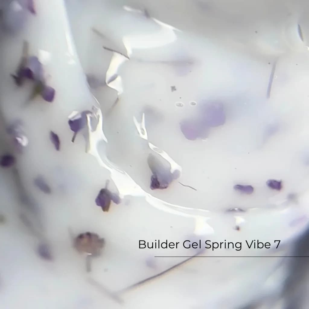 Builder Gel Spring Vibe nr 7 — żel budujący z kwiatami