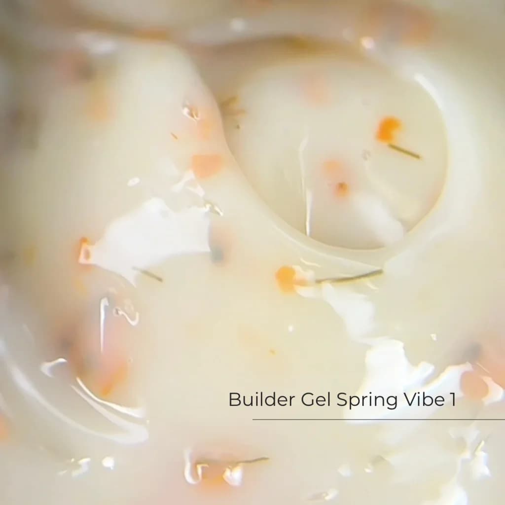 Builder Gel Spring Vibe nr 1 — żel budujący z kwiatami