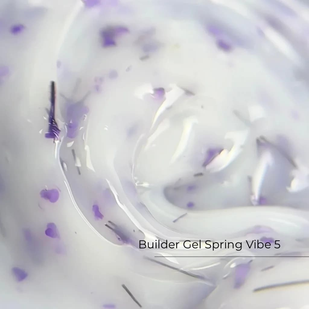 Builder Gel Spring Vibe nr 5 — żel budujący z kwiatami