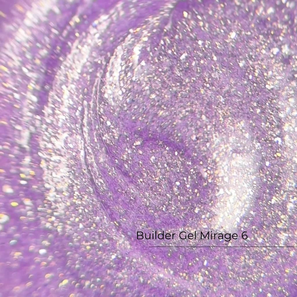 Builder Gel Mirage nr 6 — twardy żel budujący