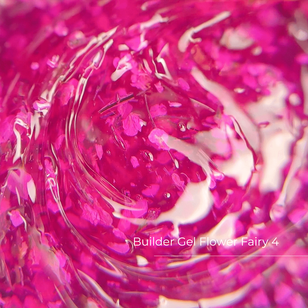 Builder Gel Flower Fairy nr 4 — półtransparentny żel budujący