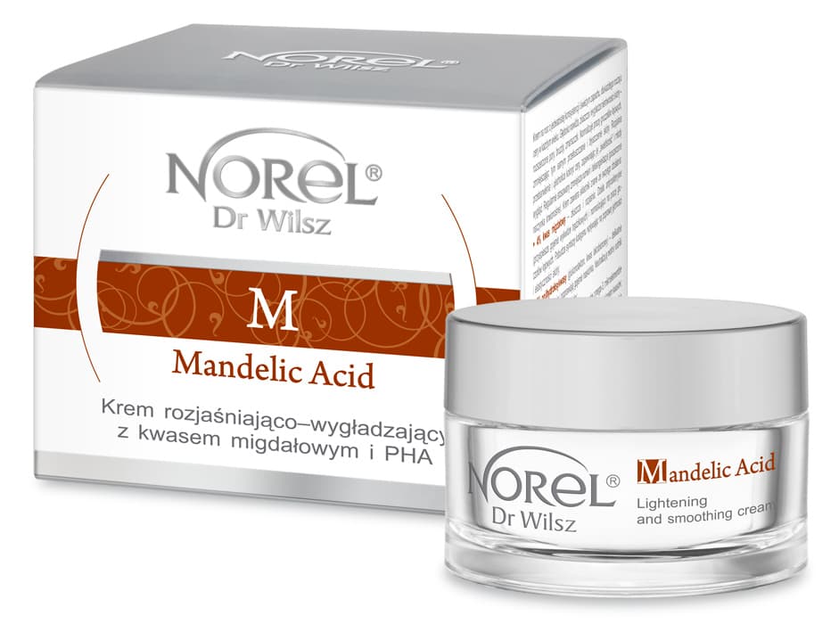 MANDELIC ACID KREM ROZJAŚNIAJĄCO WYGŁADZAJĄCY Z KWASEM MIGDAŁOWYM I PHA DK367
