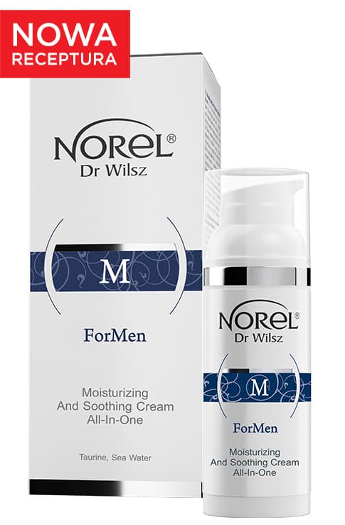 FOR MEN NAWILŻAJĄCO-ŁAGODZĄCY LEKKI KREM DLA MĘŻCZYZN ALL IN ONE DK204