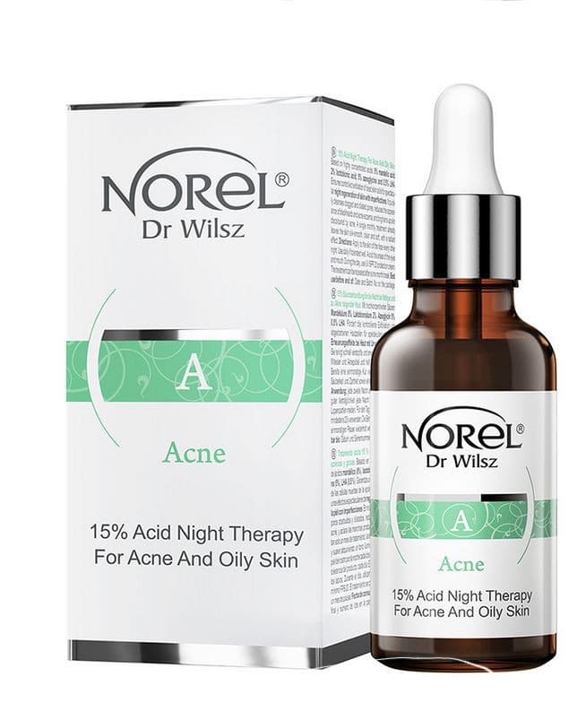 ACNE KURACJA KWASOWA 15% NA NOC DLA CERY TRĄDZIKOWEJ I TŁUSTEJ DA148