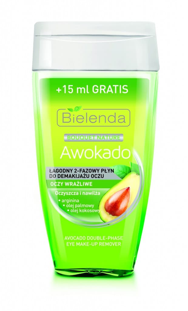 Dwufazowy Płyn do Demakijażu Oczu - Awokado