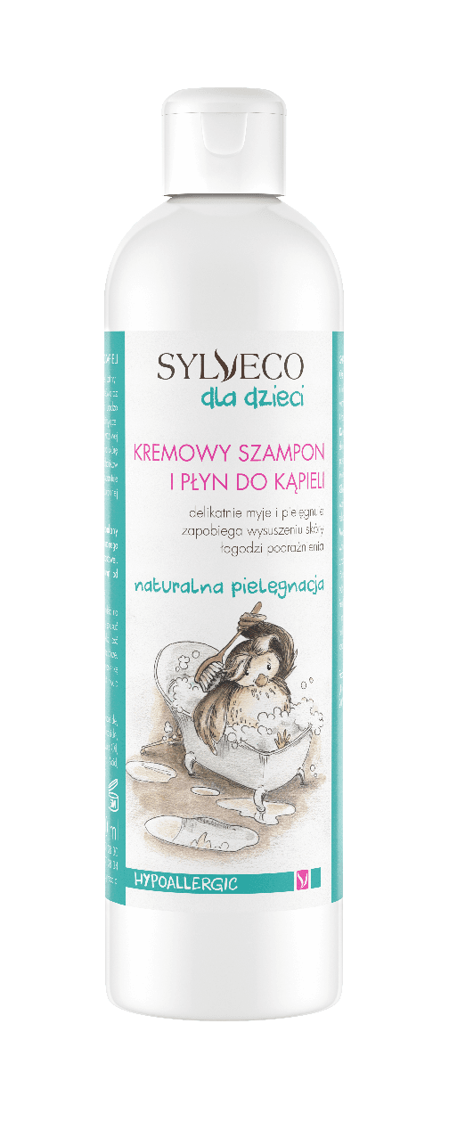 Kremowy szampon i płyn do kąpieli