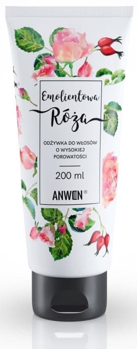 Emolientowa Róża Odżywka do Włosów o Wysokiej Porowatości