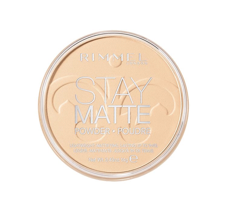 Stay Matte Pressed Powder Matujący Puder 001 Transparent