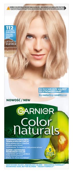 Color Naturals Farba do Włosów 112 Antarktyczny Srebrny Blond