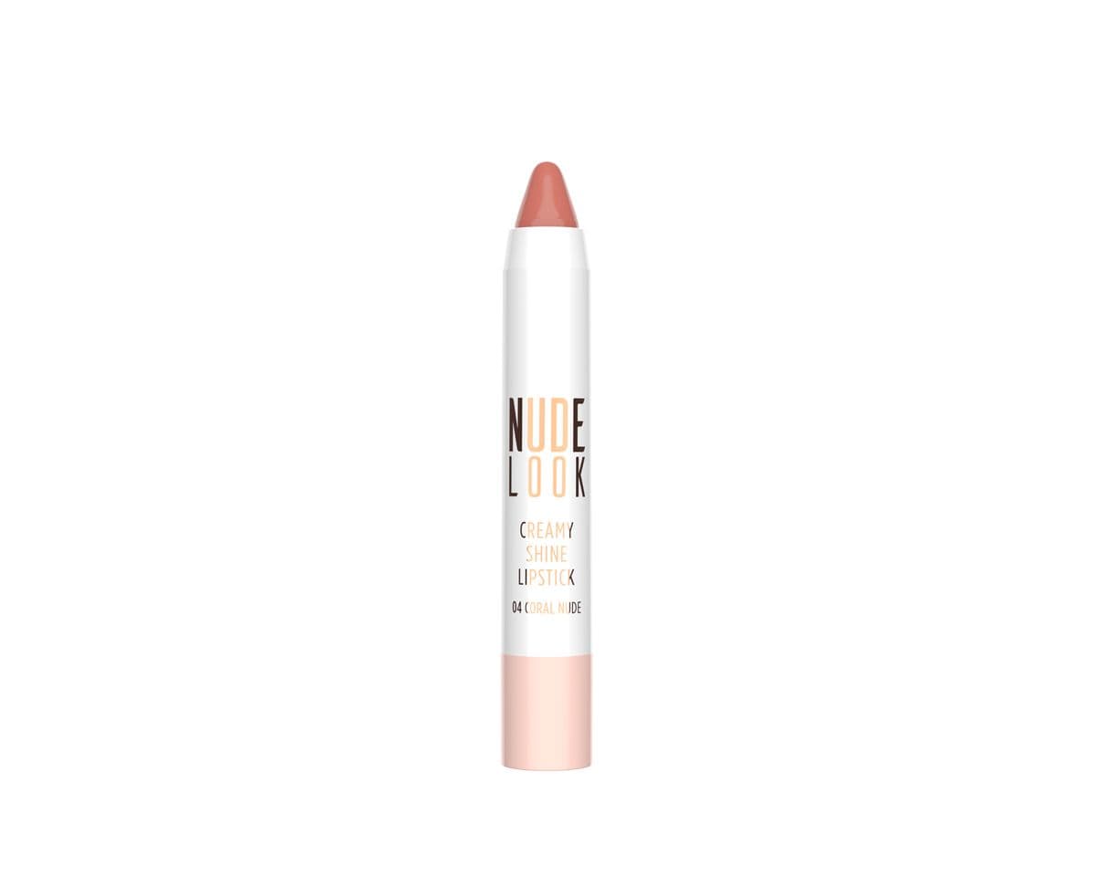 Nude Look Kremowa Pomadka w Kredce 04 Coral Nude