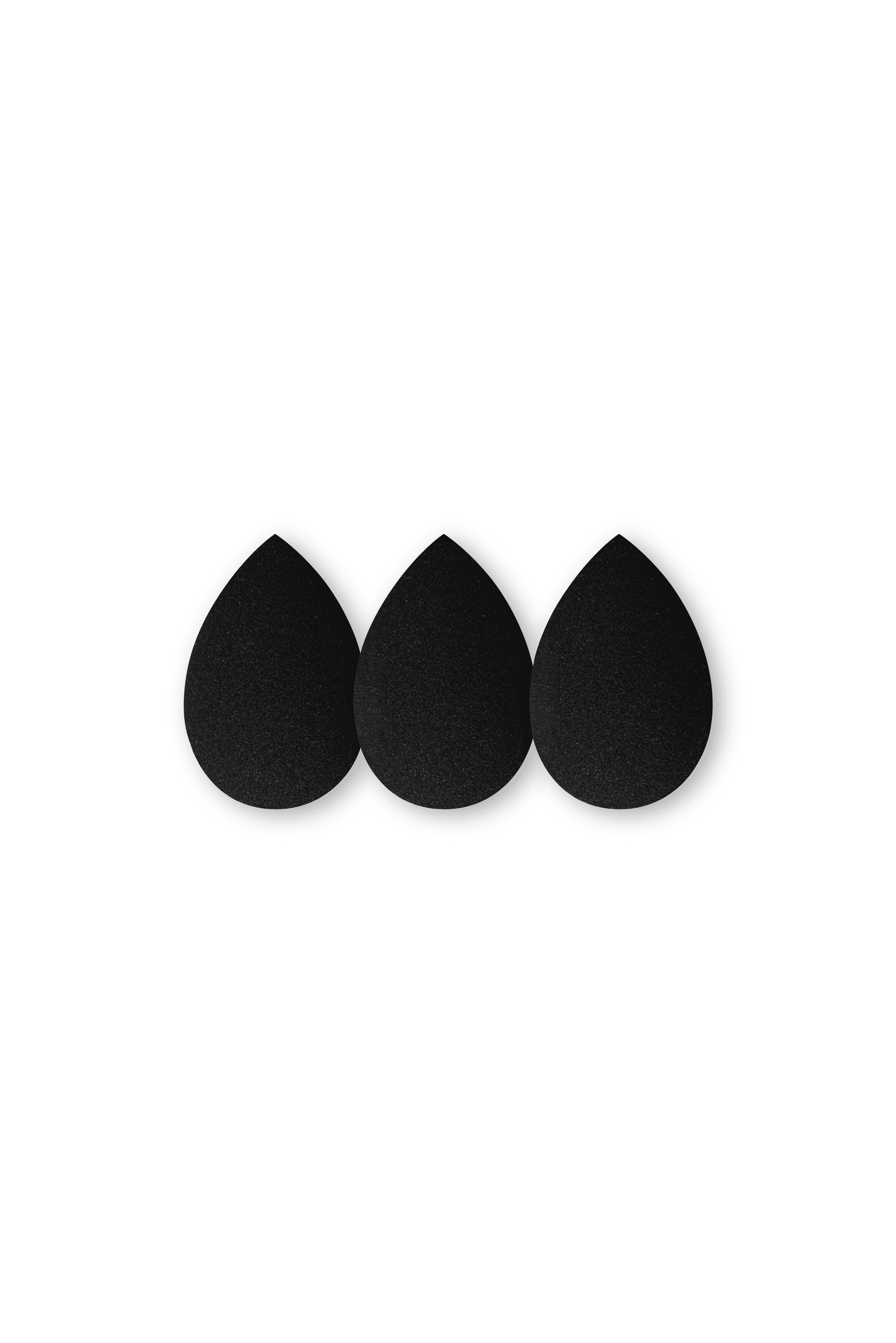 Blender Sponge Zestaw Gąbek do Makijażu Czarne