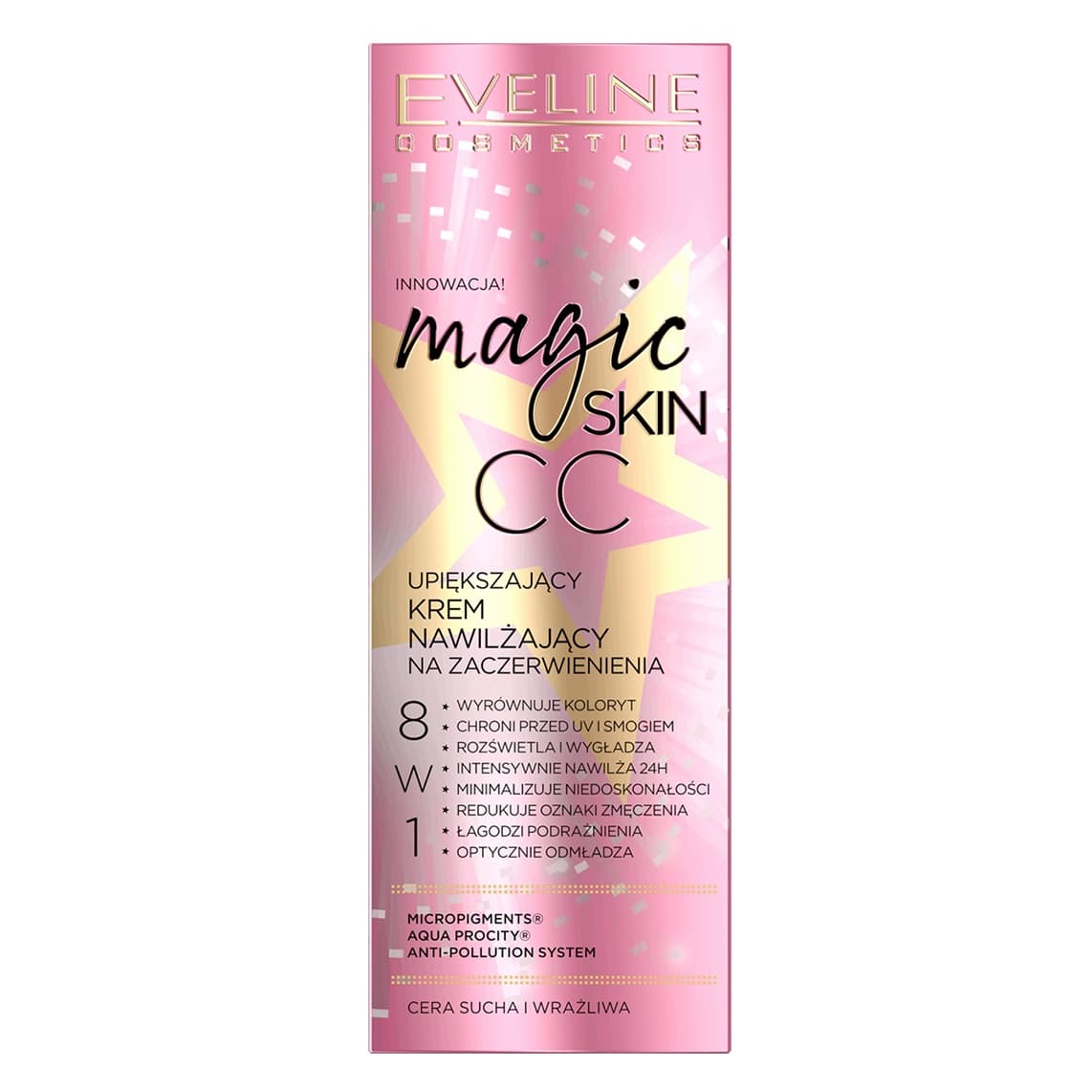 Eveline Magic Skin CC Upiększający Krem 8w1
