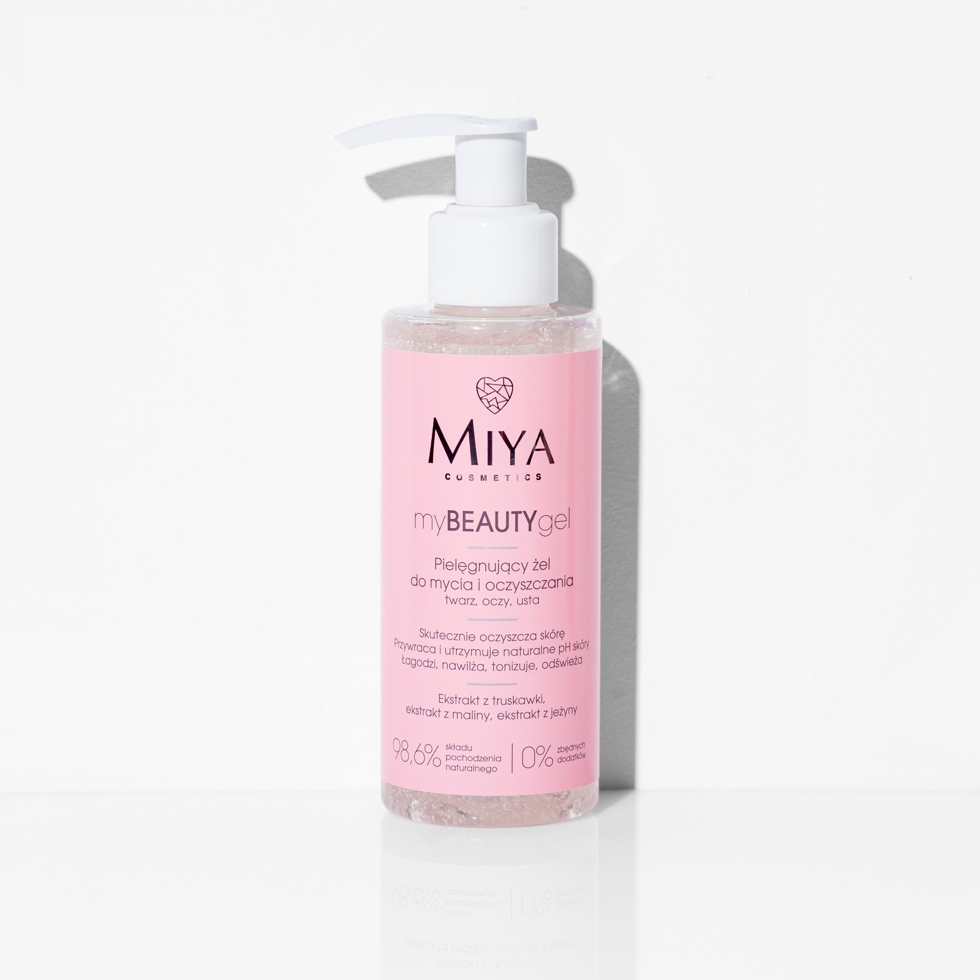 myBEAUTYgel Pielęgnujący Żel do Mycia i Oczyszczania Twarzy