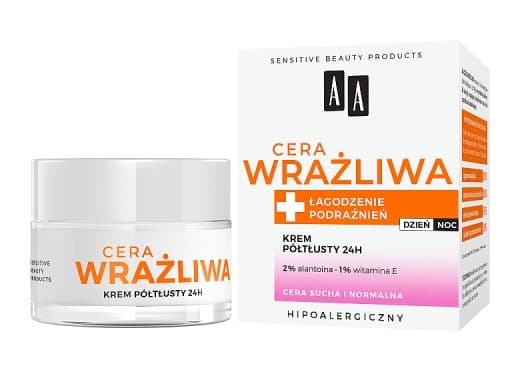 Cera Wrażliwa Krem Półtłusty 24h