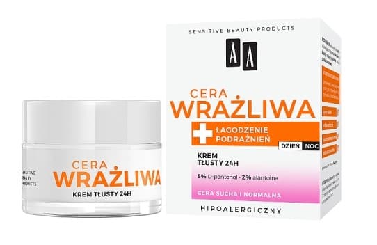 Cera Wrażliwa Krem Tłusty 24h
