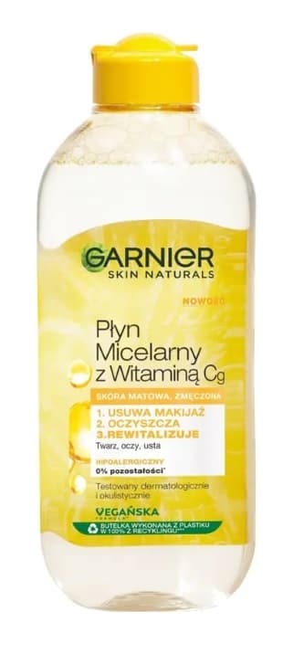 Vitamin C oczyszczający płyn micelarny do demakijażu