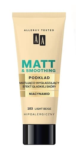 Matt & Smoothing Podkład 103 Light Beige
