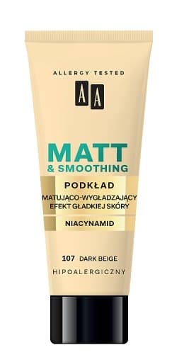 Matt & Smoothing Podkład 107 Dark Beige
