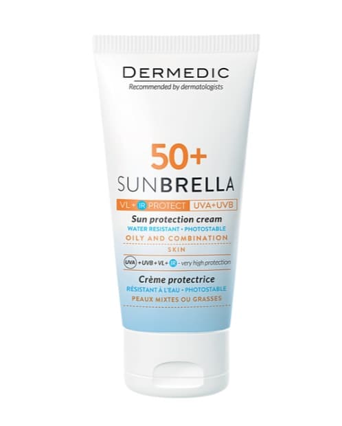 Sunbrella Wodoodporny Krem Ochronny Cera Tłusta i Mieszana SPF50+