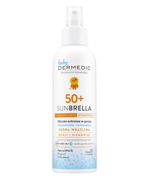Sunbrella Mleczko Ochronne dla Dzieci w Sprayu SPF50+