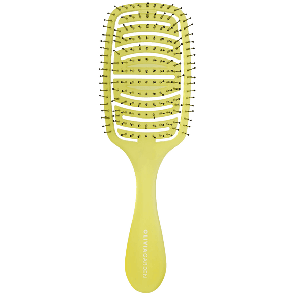 Szczotka do Włosów Finger Brush Pride Yellow