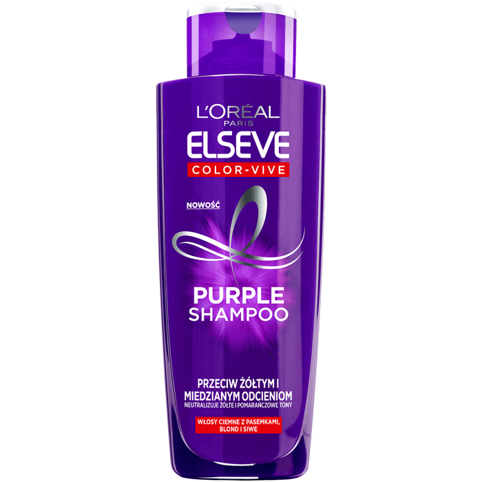 Elseve Color-Vive Purple Szampon Przeciw Żółtym i Miedzianym Odcieniom