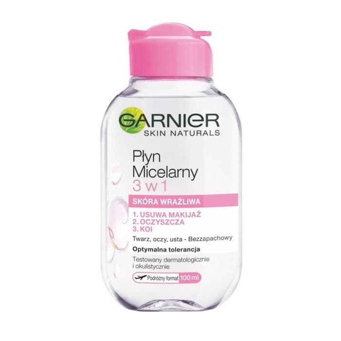 Skin Naturals Płyn Micelarny 3w1 Skóra Wrażliwa