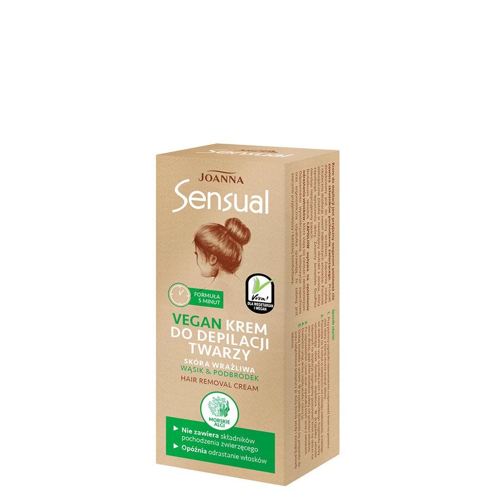 Sensual Vegan krem do depilacji twarzy