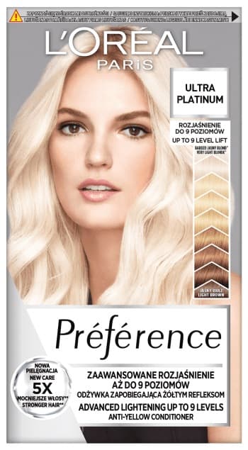 Preference Farba do Włosów Ultra Platinum